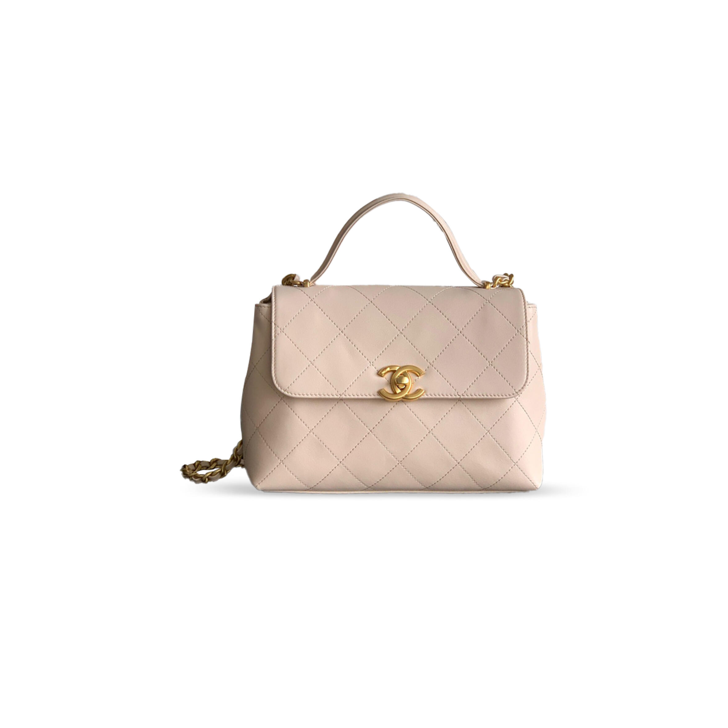 CHANEL MASTER SMALL FLAP BAG WITH TOP HANDLE 296381 (28*20.5*9.5cm)